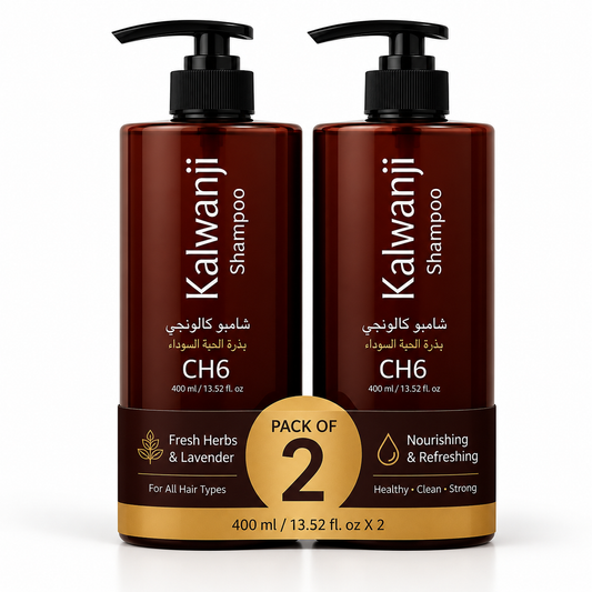 Pack of 2 | Organic Kalwanji Shampoo CH6 (IMPORTED)