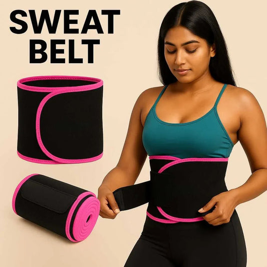 Sweat Belt for Waist | Imported Quality | Adjustable Size