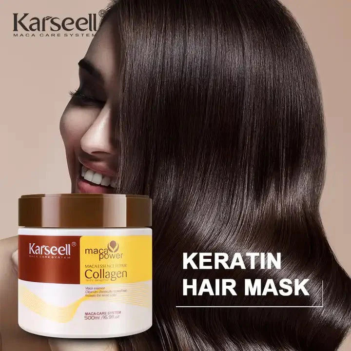 Karseell™ - Collagen Hair Treatment Mask - 500ml for Dry Damaged Hair