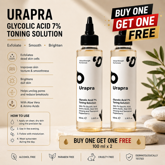 Buy one Get one Free | Urapra™ Glycolic Acid 7% Toner Solution