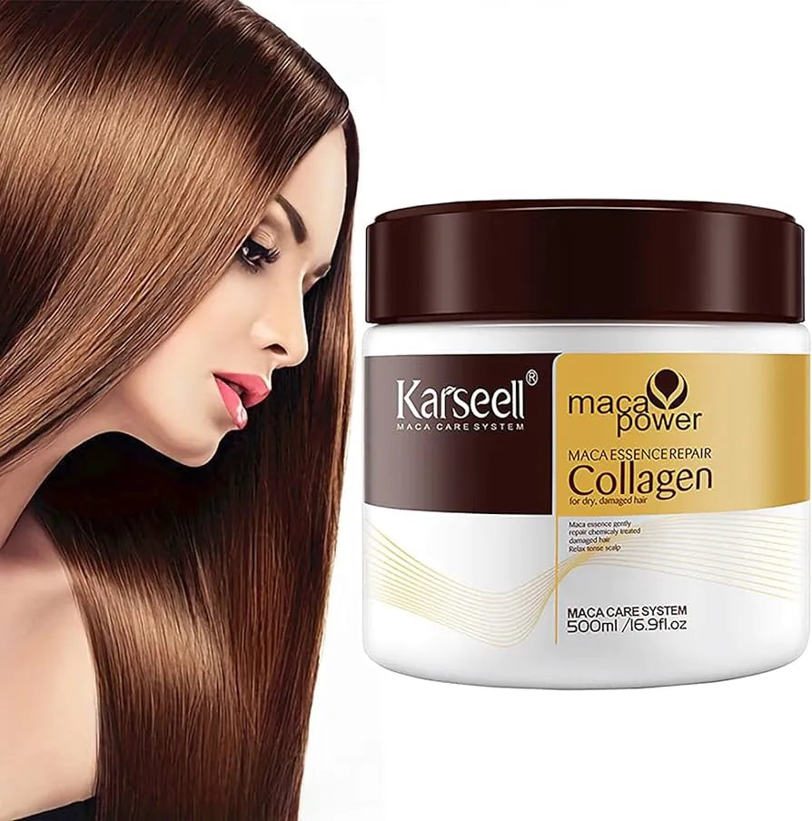 Karseell™ - Collagen Hair Treatment Mask - 500ml for Dry Damaged Hair